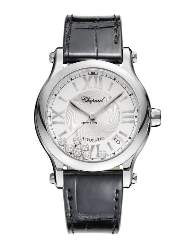 Chopard Happy Sport Stainless Steel & Diamonds Ladies Watch