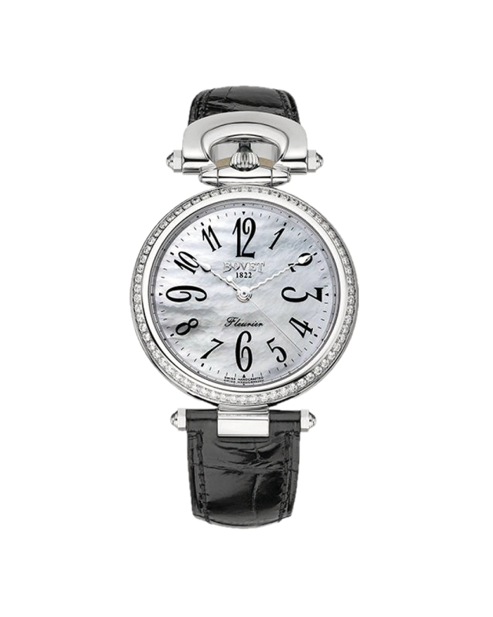 Bovet Amadeo Fleurier 18K White Gold & Diamonds Unisex Watch