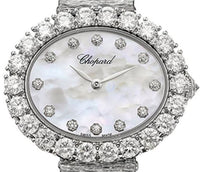 Chopard L'Heure Du Diamant 18K White Gold & Diamonds Lady's Watch