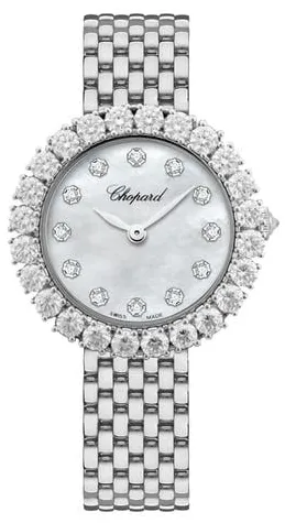 Chopard L'Heure Du Diamant 18K White Gold & Diamonds Lady's Watch