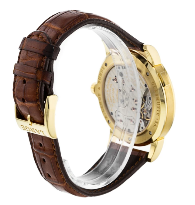 A. Lange & Sohne Grand Lange 1 18K Yellow Gold Mens Watch