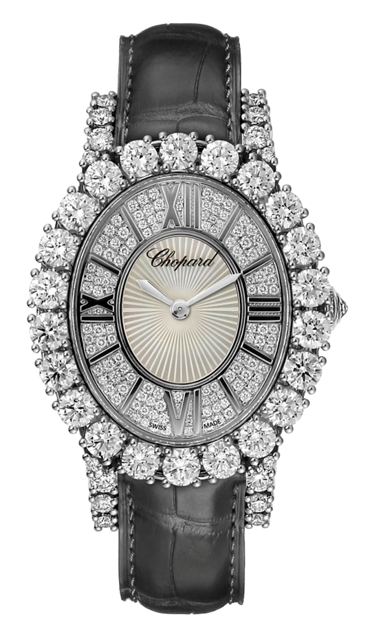 Chopard L'Heure Du Diamant 18K White Gold & Diamonds Lady's Watch