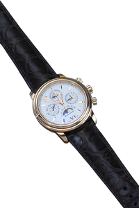 Blancpain Leman Chronograph Perpetual Calendar 18K Yellow Gold Men's Watch