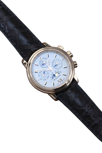 Blancpain Leman Chronograph Perpetual Calendar 18K Yellow Gold Men's Watch