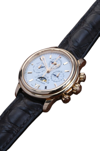 Blancpain Leman Chronograph Perpetual Calendar 18K Yellow Gold Men's Watch