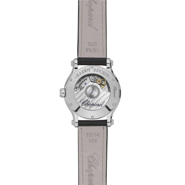 Chopard Happy Sport Stainlees steel and Ethical Rose Gold  & Diamonds Ladies Watc