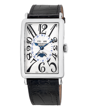 Franck Muller Long Island Master Calendar 18K White Gold Men's Watch