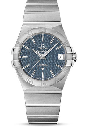 Omega Constellation Co-Axial Watch - 35 mm Steel Case - Blue Dial - 123.10.35.20.03.002