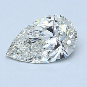 1.28 Carat H SI1 Pear Diamond