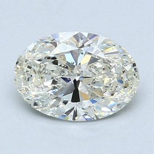 1.28 Carat J SI1 Oval Diamond