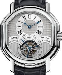 Daniel Roth Masters 8 Day Tourbillon 18K White Gold Men's Watch