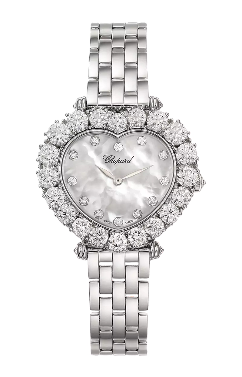 Chopard L'Heure Du Diamant 18K White Gold & Diamonds Lady's Watch