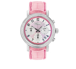 Chopard Elton John Chronograph Stainless steel & 18K White Gold & Diamonds Lady's Watch