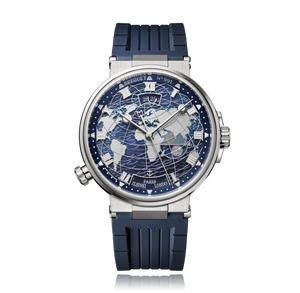 Breguet Marine Hora Mundi 18K White Gold Men's Watch