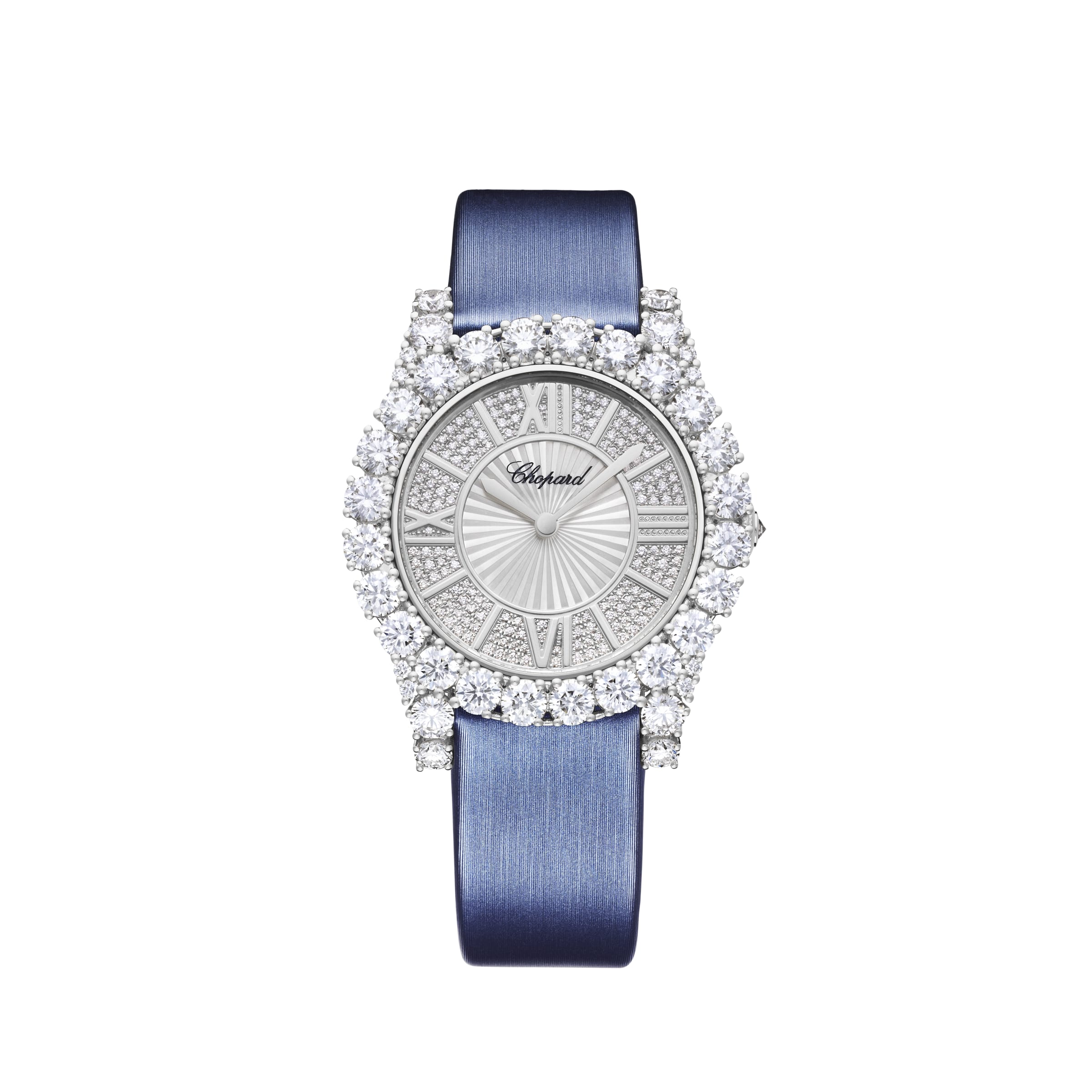 Chopard L'heure Du Diamant 18kt White Gold Lady's Watch