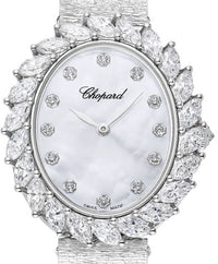 Chopard L'Heure Du Diamant 18k White Gold & Diamonds Lady's Watch