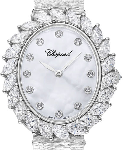 Chopard L'Heure Du Diamant 18k White Gold & Diamonds Lady's Watch