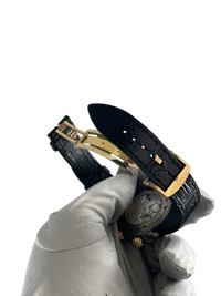 Blancpain Léman Réveil Alarm GMT Titanium & Rose Gold Men's Watch