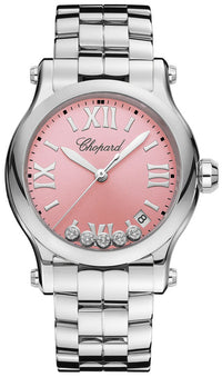 Chopard Happy Sport Stainless steel & Diamonds Lady's Watch