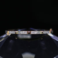 1.00ct. Natural Diamond Bangle Set In 14K Rose Gold