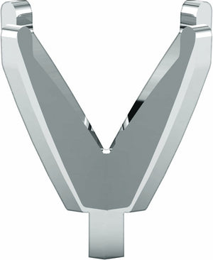 14K White 5 mm Princess 4 Prong TruSeat® Peg Setting