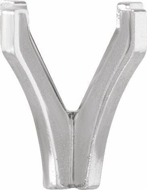 14K White 5.2 mm Round 4-Prong Shank Setting