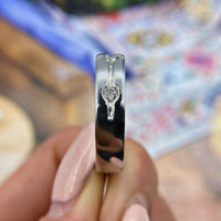 14k White Gold Diamond Band features 0.75ct. BA-17320
