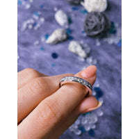 14k White Gold Eternity Band with 0.70ct TDW BA-3250