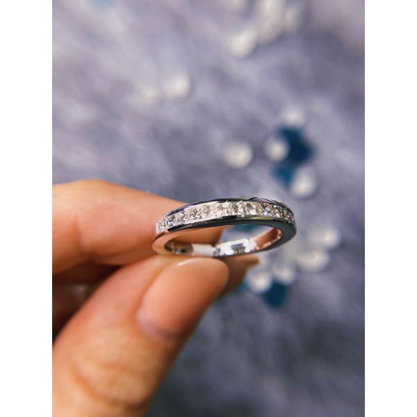 14k White Gold Eternity Band with 0.70ct TDW BA-3250