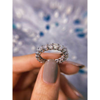 14k White Gold Eternity Band with 2.50ct TDW BA-10800
