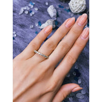 14kt Hand Made Eternity Band with 1.00ct Diamonds BA-4800