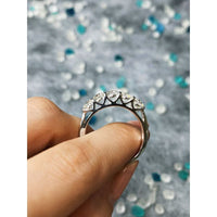 14kt White Gold Eternity Ban with 1.35ct Natural diamonds BA-4501