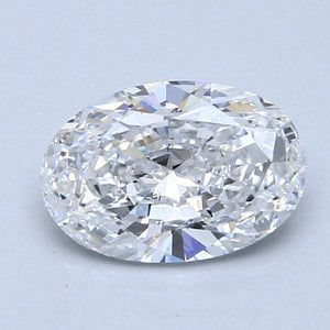 1.50 Carat D SI1 Oval Diamond