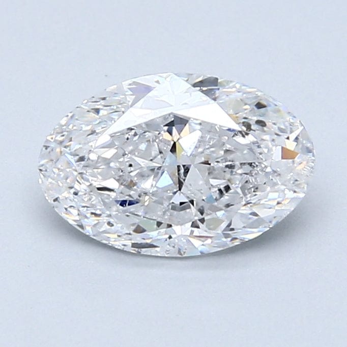 1.50 Carat D SI2 Oval Diamond