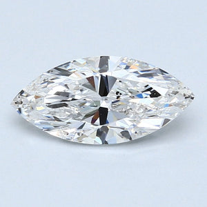 1.50 Carat E SI2 Marquise Diamond
