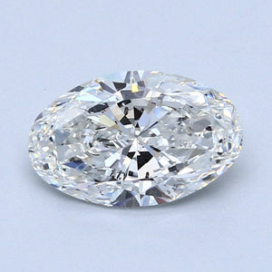 1.50 Carat F SI2 Oval Diamond