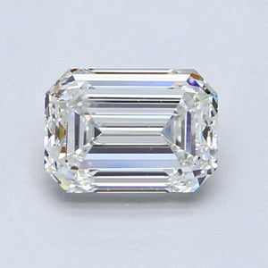 1.50 Carat H VS1 Emerald Diamond