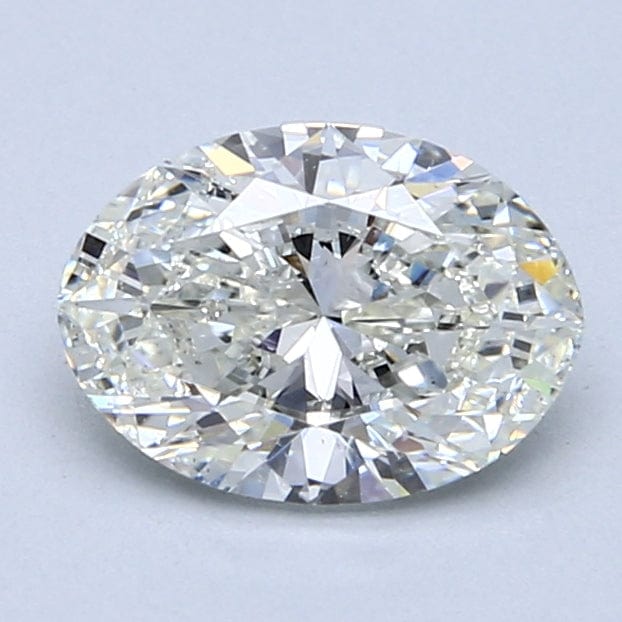 1.50 Carat J SI1 Oval Diamond