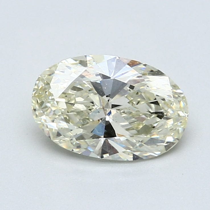 1.51 Carat N SI1 Oval Diamond