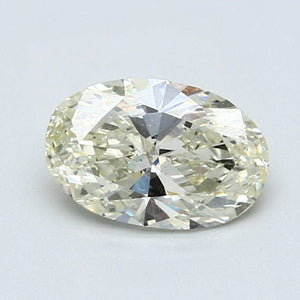 1.51 Carat N SI1 Oval Diamond