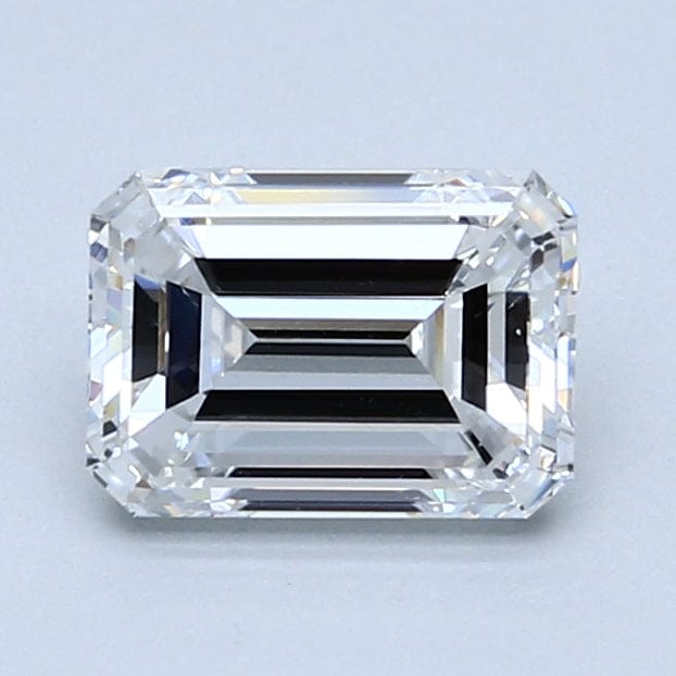 1.52 Carat E SI1 Emerald Diamond