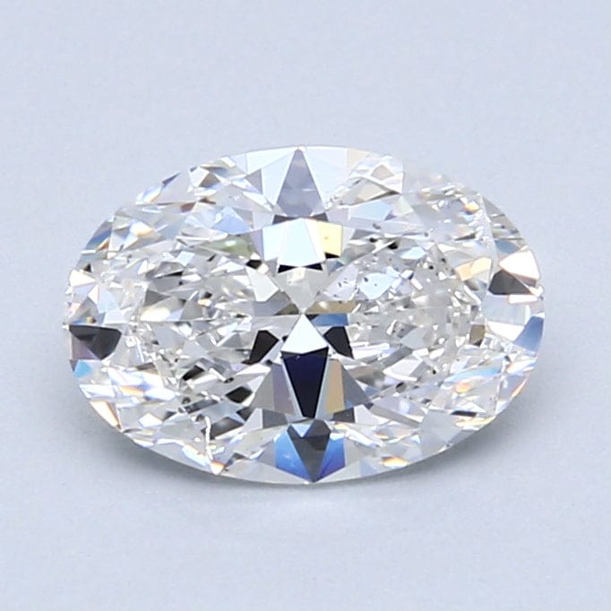 1.52 Carat F SI1 Oval Diamond