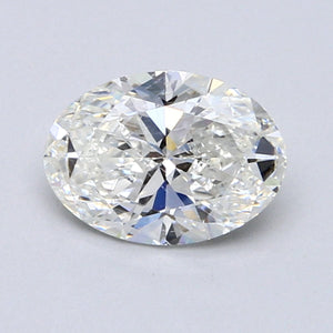 1.54 Carat H SI1 Oval Diamond