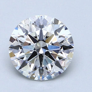 1.57 Carat E SI1 Round Diamond