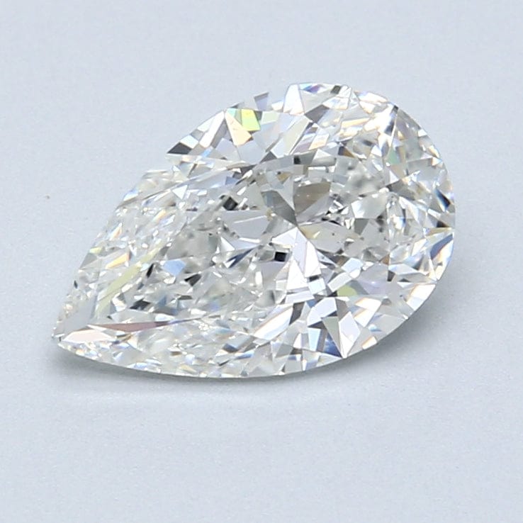 1.57 Carat F SI1 Pear Diamond