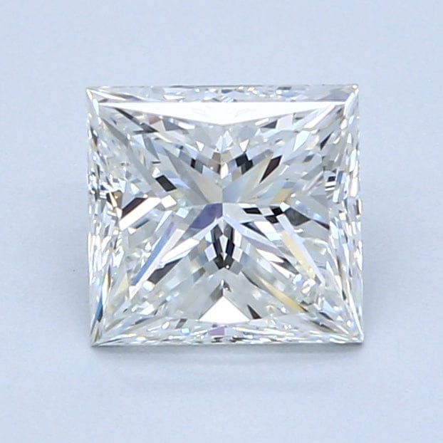 1.58 Carat F SI1 Princess Cut Diamond