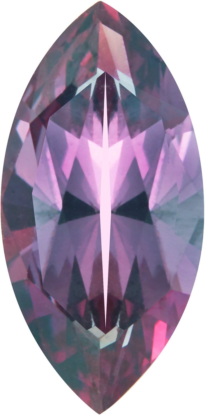 15x7 mm Marquise Faceted Imitation Alexandrite