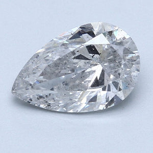 1.70 Carat F I1 Pear Diamond