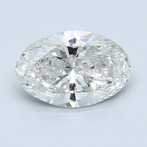 1.71 Carat F SI2 Oval Diamond