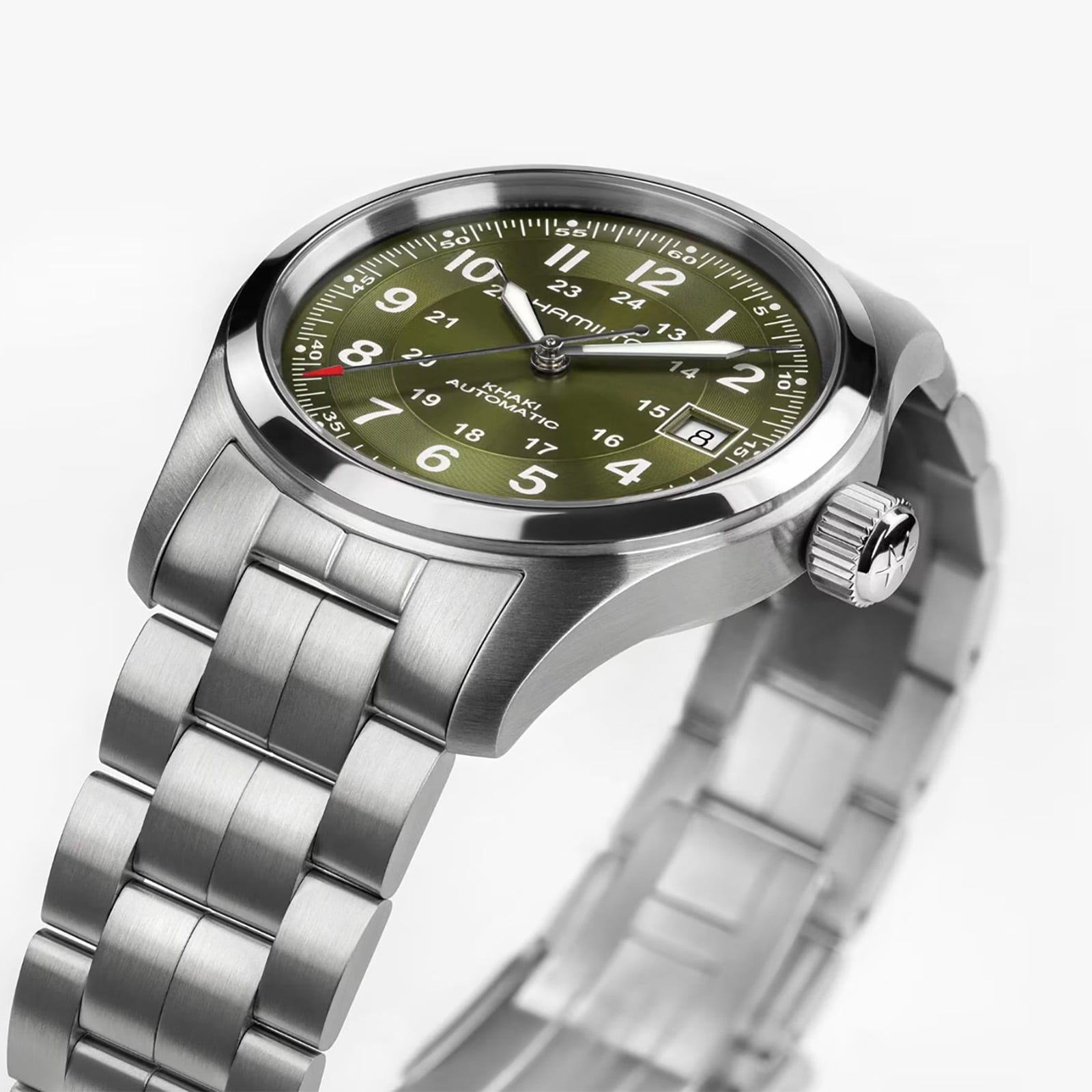 Khaki Field Auto 38mm